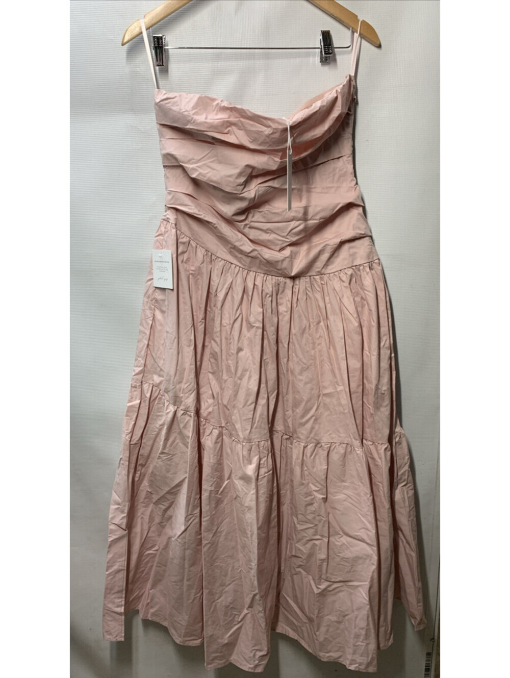 Petal & Pup Women's Blanche Strapless Dress Sleeveless Cocktail Medium Pink